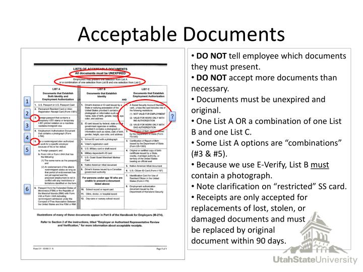 PPT  Form I9 Training PowerPoint Presentation  ID6792283