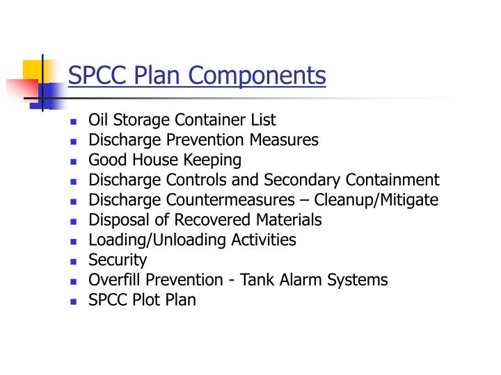 Spill Prevention Control And Countermeasure Plan Template Spill Prevention Control And Countermeasure Plan Template