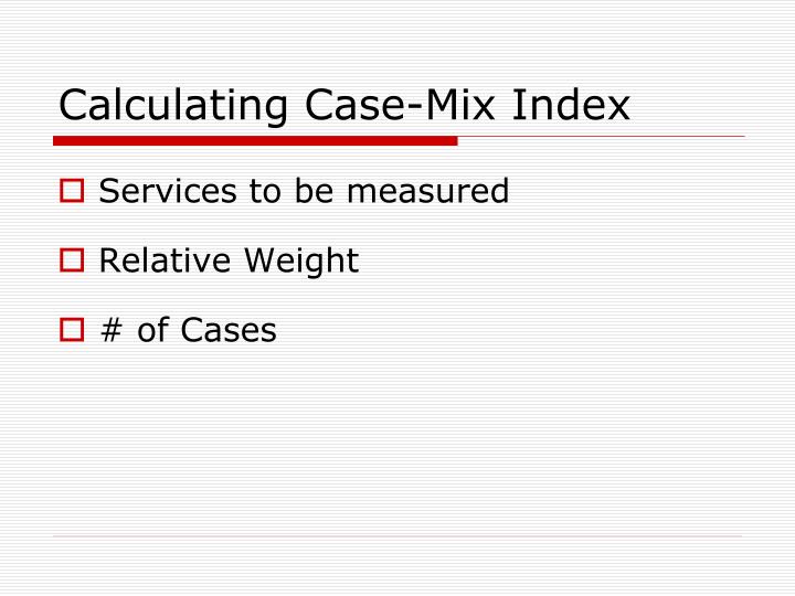 PPT Case Mix Management PowerPoint Presentation ID6805093