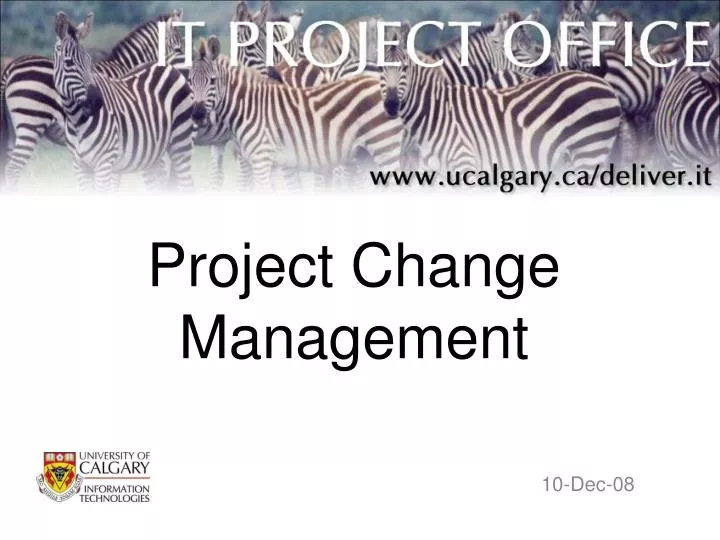 project change management project change management