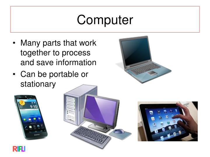 Computer Basics Slide Show Presentation
