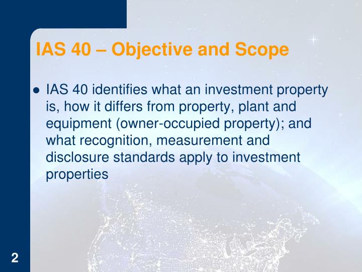 PPT Investment Property IAS 40 PowerPoint Presentation