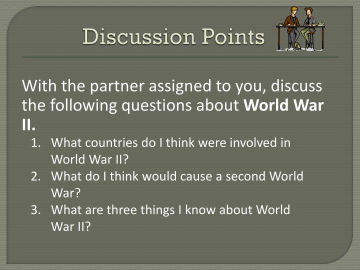 a discussion on the causes of the world war 2 a discussion on the causes of the world war 2