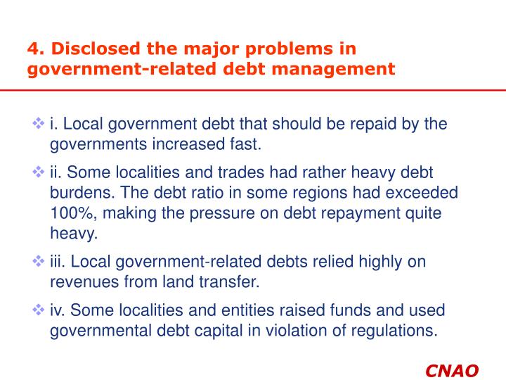 the local government debt in china China's local government debt problems are highlighted alongside the us subprime debt crisis in this essay as well as the possibility of a greek default. the local government debt in china China's local government debt problems are highlighted alongside the us subprime debt crisis in this essay as well as the possibility of a greek default.