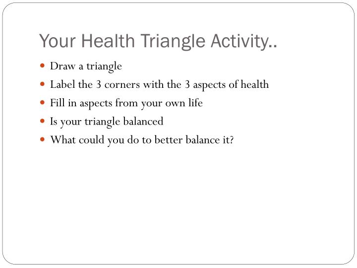 PPT - What is Health? PowerPoint Presentation - ID:6851899