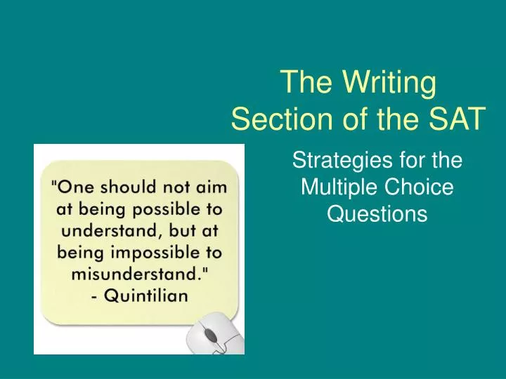 strategies for writing the sat essay strategies for writing the sat essay