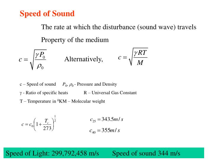 speed of sound calculator speed of sound calculator
