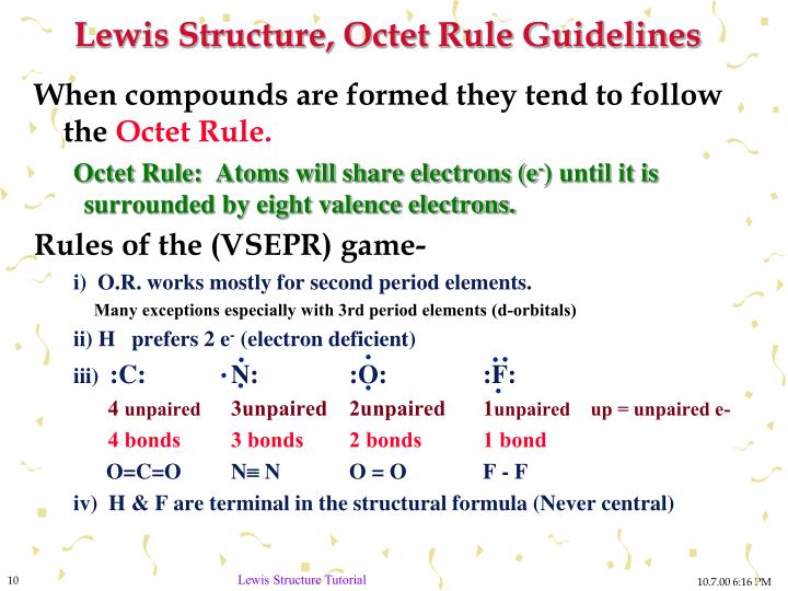 PPT Drawing Lewis Structures PowerPoint Presentation ID 6874166