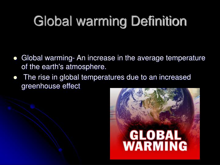 PPT Global Warming And Greenhouse Effect PowerPoint Presentation ID 