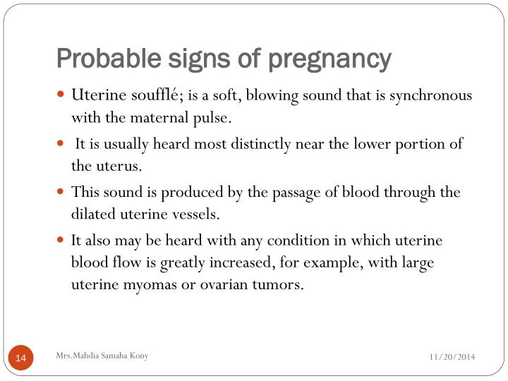 PPT - DIAGNOSIS OF PREGNANCY PowerPoint Presentation - ID:6888819