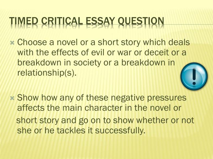The veldt essay