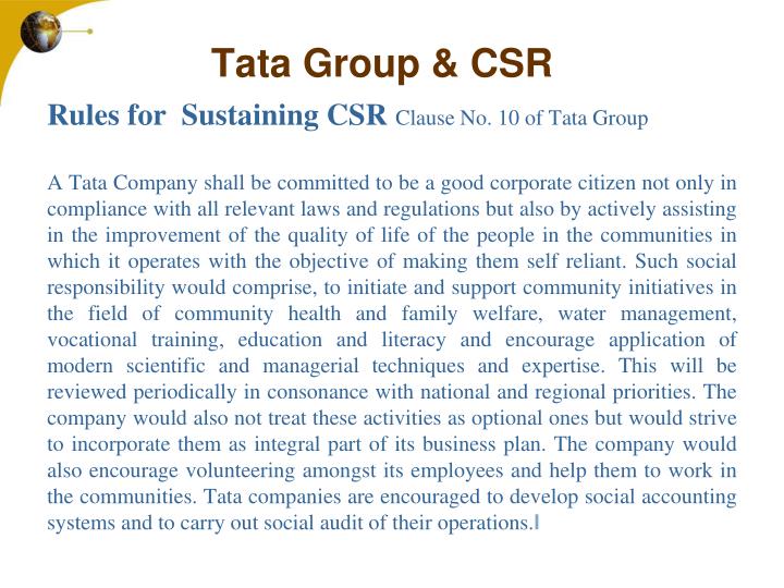 tata power csr case study Tata power corporate social responsibility and sustainability-case solution, the case describes the correct dilemma associated with developer the strategy of. tata power csr case study Tata power corporate social responsibility and sustainability-case solution, the case describes the correct dilemma associated with developer the strategy of.