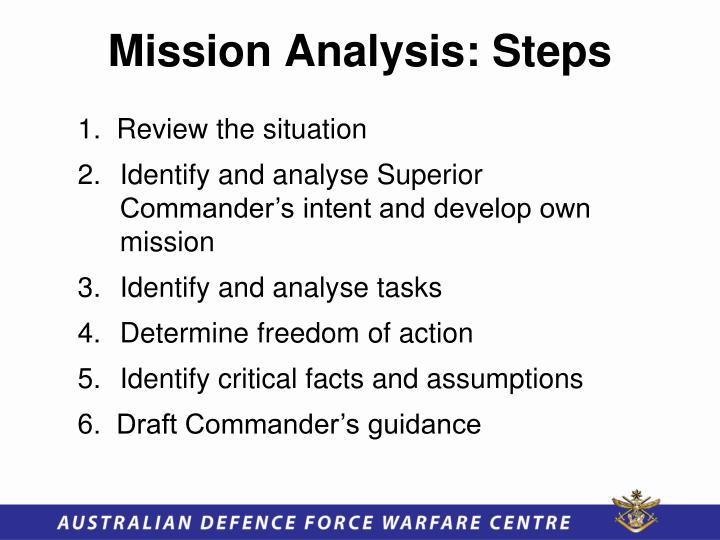 PPT - Introduction to the Joint Military Appreciation Process (JMAP) PowerPoint Presentation 