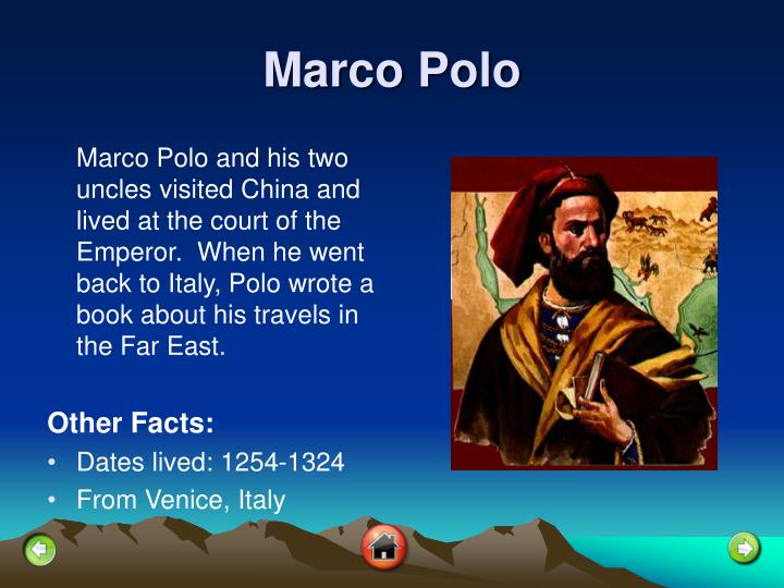 the history of marco polo the history of marco polo