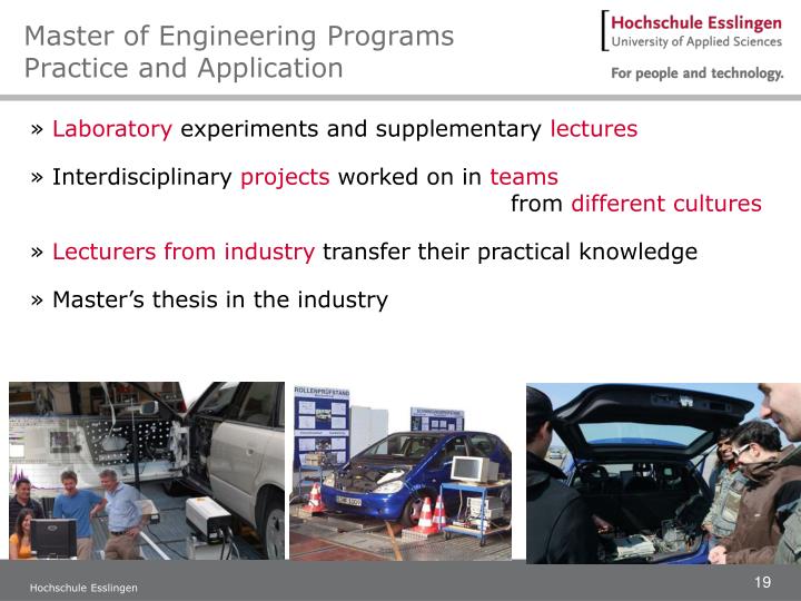 Master thesis electronics