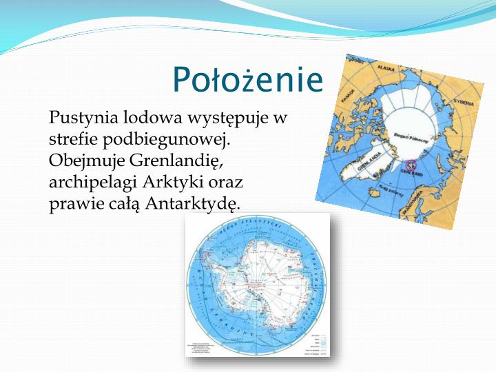 Bezleśny Obszar W Północnej Strefie Podbiegunowej Krzyżówka PPT - P ustynia lodowa PowerPoint Presentation - ID:7052449