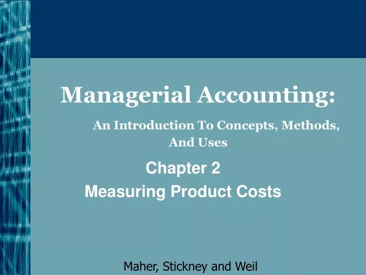 managerial accounting chapter 6 solution managerial accounting chapter 6 solution