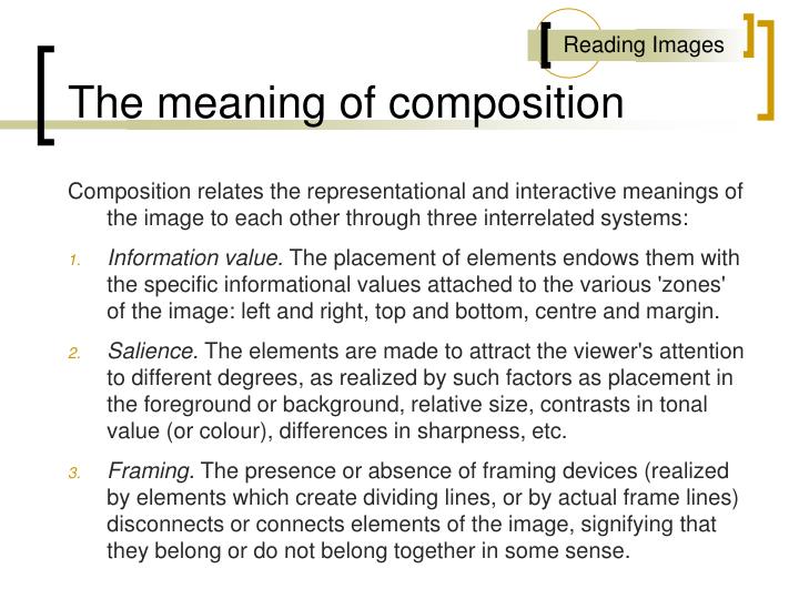 what is the meaning of composition in english