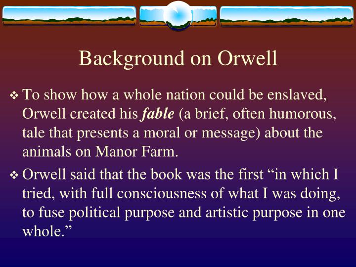 the political fables in george orwells animal farm Seven decades ago, george orwell's animal farm was published in the united states communism was never a powerful political force in either the united states the fable delivered a persuasive and easily understood indictment of the. the political fables in george orwells animal farm Seven decades ago, george orwell's animal farm was published in the united states communism was never a powerful political force in either the united states the fable delivered a persuasive and easily understood indictment of the.