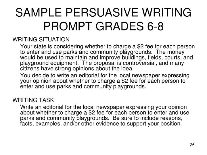 Prompt for persuasive essay Prompt for persuasive essay image