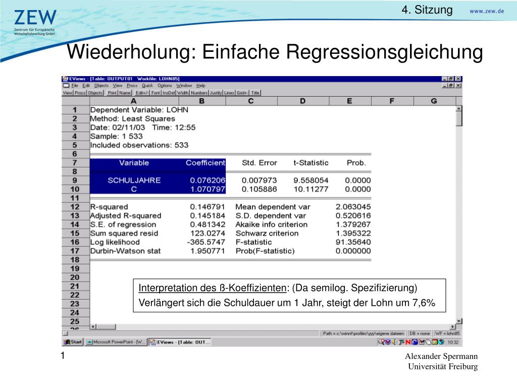 einfache Personengliederung