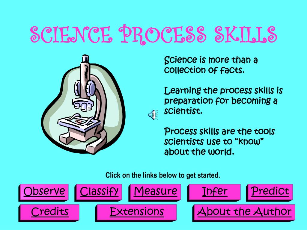 PPT - SCIENCE PROCESS SKILLS PowerPoint Presentation, free download