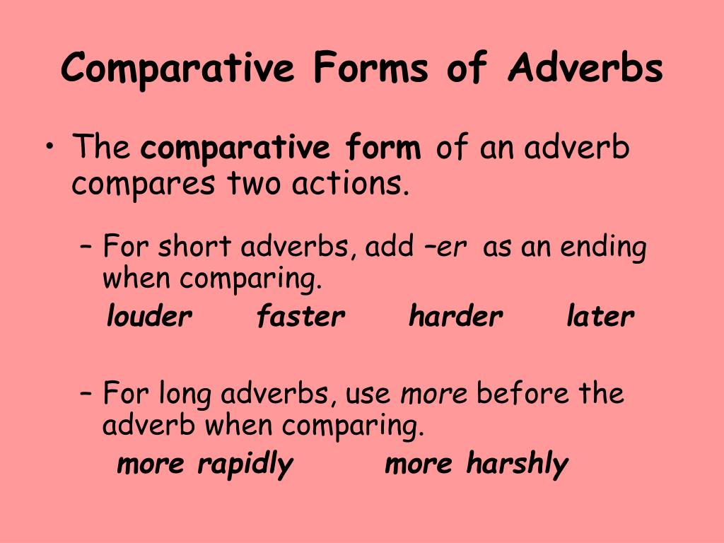 Comparative правило. Adverbs Comparative forms. Comparative adverbs. Comparative and Superlative adverbs. Comparative adverbs правило.