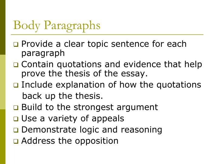 PPT - Argument/Counter-Argument Essay PowerPoint Presentation - ID:5378029