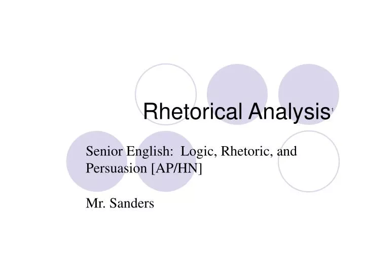 rhetorical analysis 1 n.