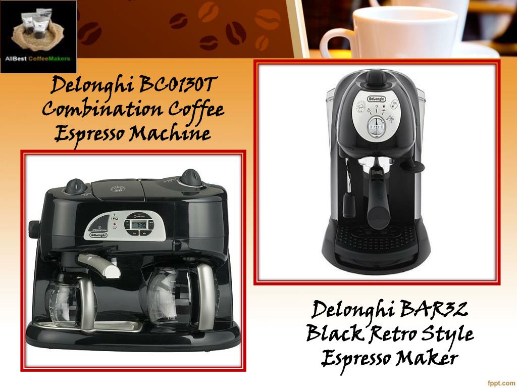 DeLonghi BCO130T Combo Espresso Maker 