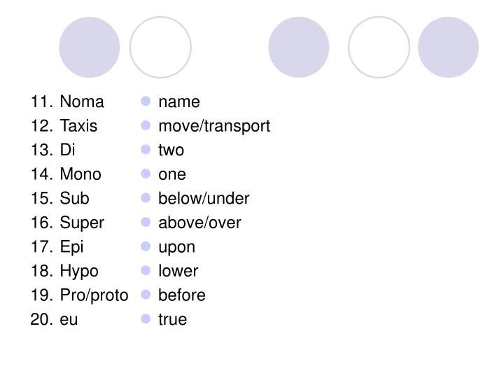 PPT Biology Root Words PowerPoint Presentation ID 5380347