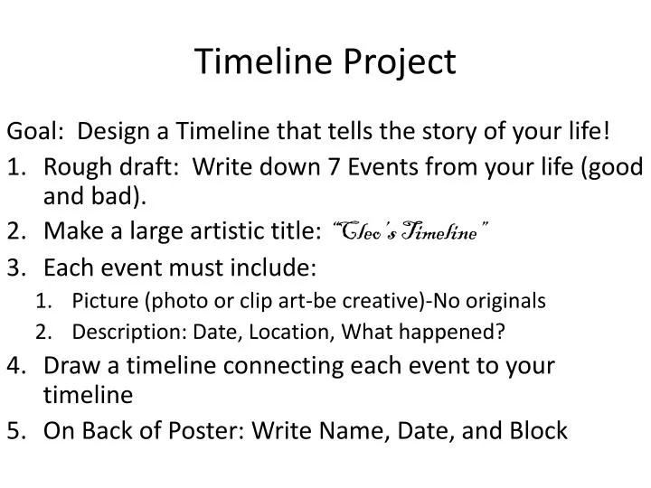 PPT Timeline Project PowerPoint Presentation ID 5380431