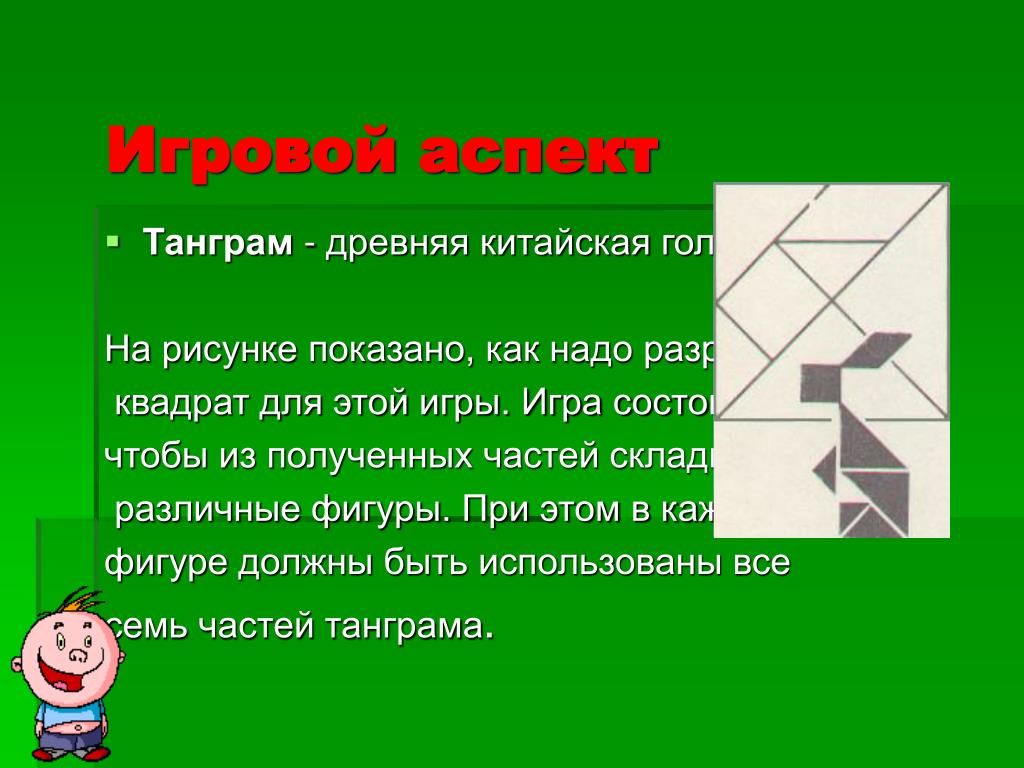 Цель проекта танграм