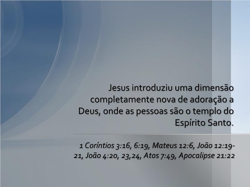 1 Coríntios 6:19-20 - Bíblia