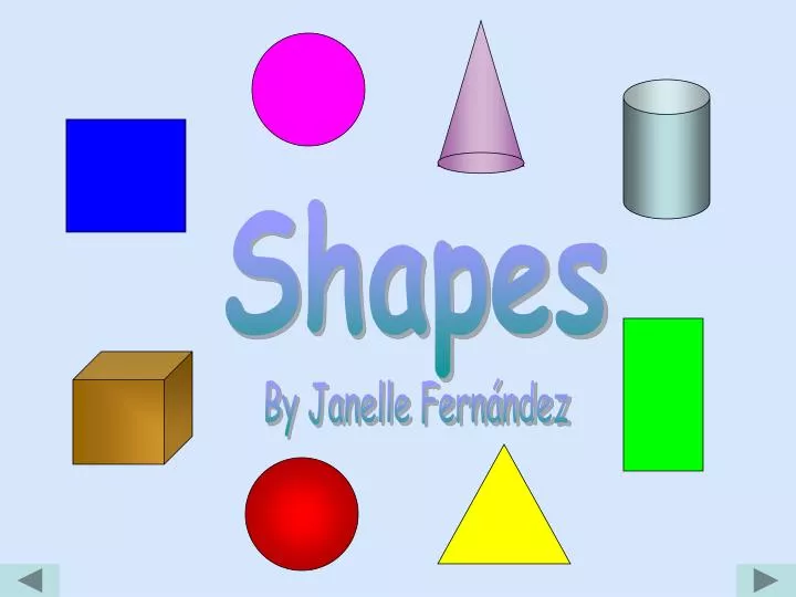 powerpoint presentation about shapes