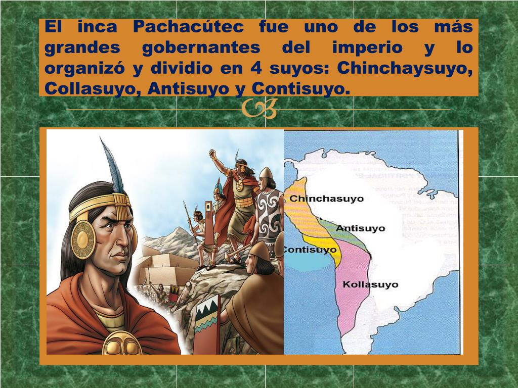 Ppt Los 14 Incas Del Tahuantinsuyo Images And Photos Finder 