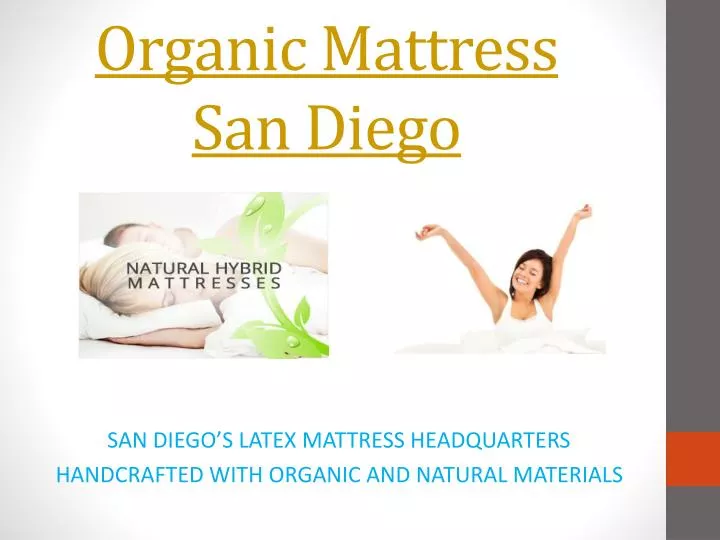 organic mattress san diego n.