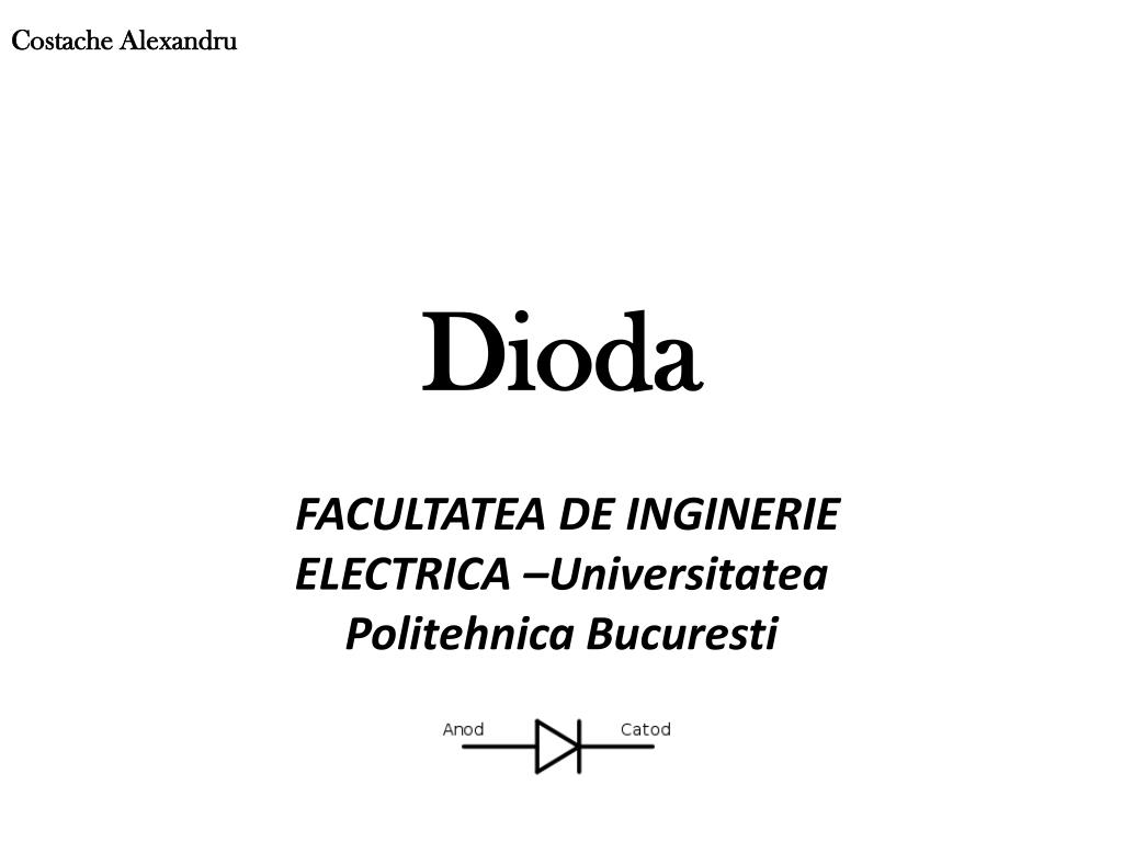 PPT - Dioda PowerPoint Presentation - ID:5384902