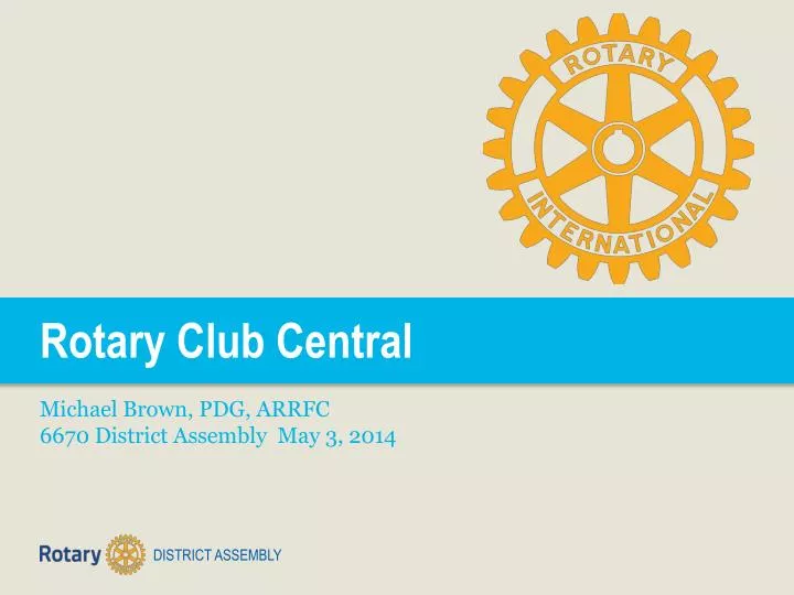 Top 53+ imagen rotary club central ppt