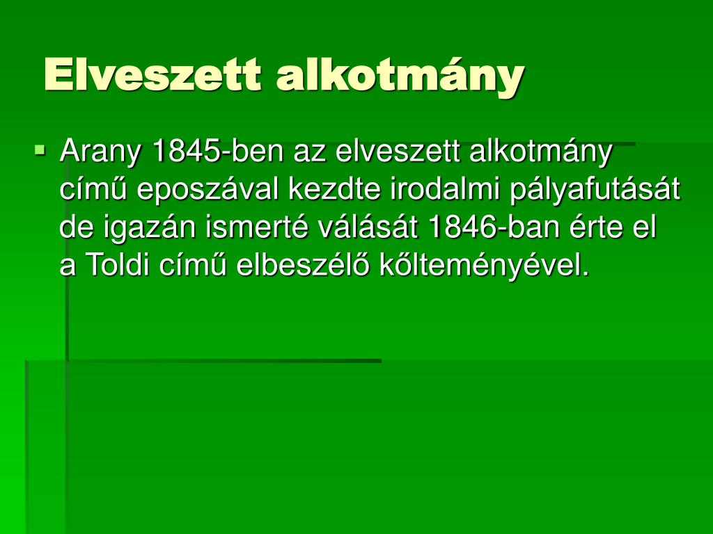 PPT - Arany János 1817-1882 PowerPoint Presentation, free download -  ID:5386994