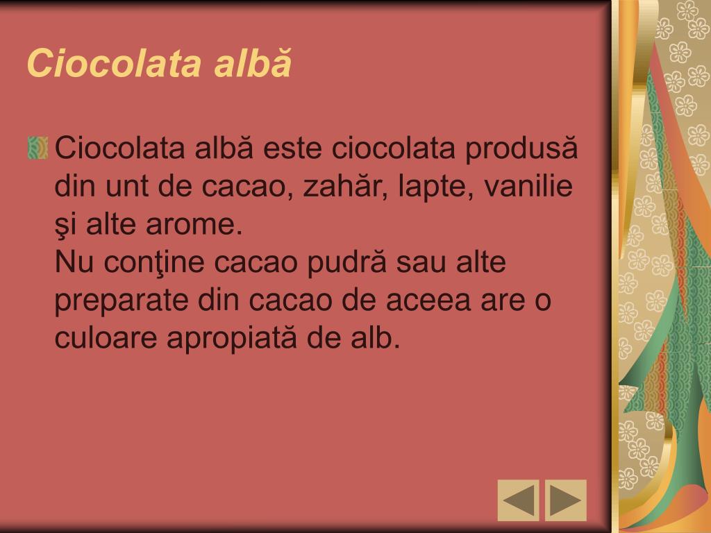 PPT - Ciocolata PowerPoint Presentation, free download - ID:5388386