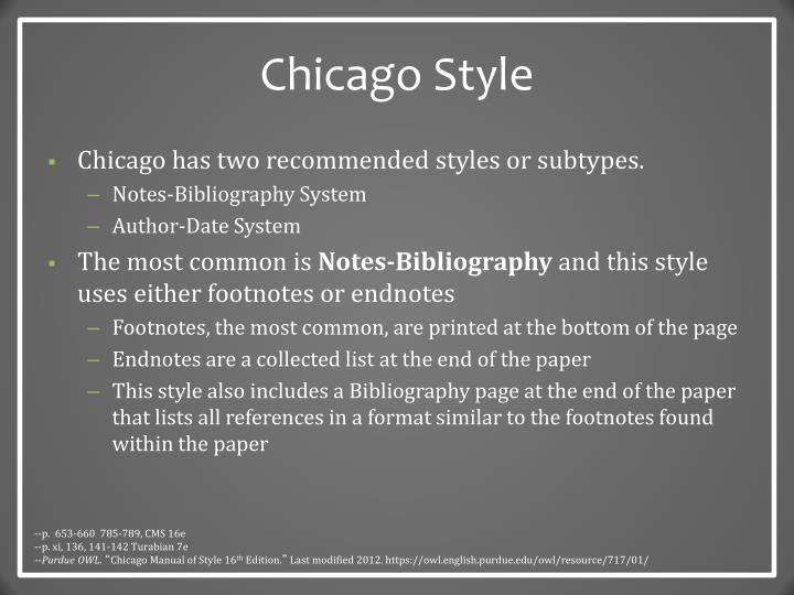 cite powerpoint presentation chicago style