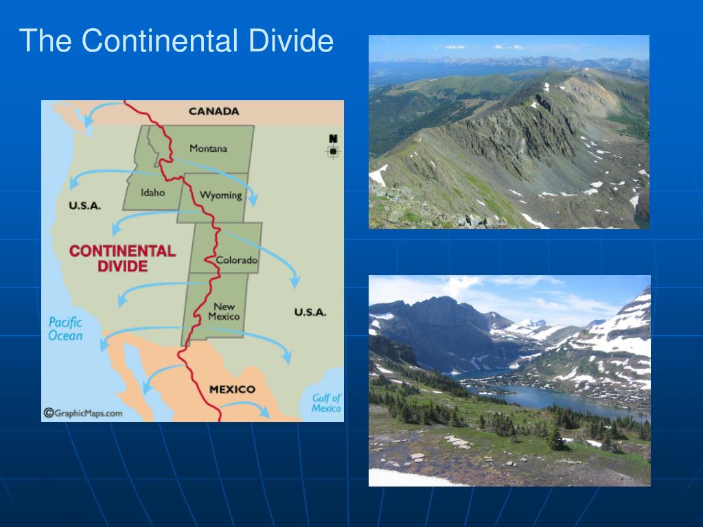 PPT - Geographical Features of the United States PowerPoint 