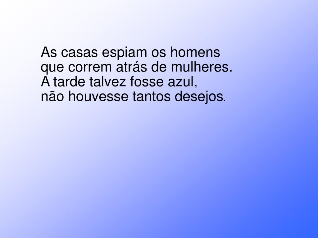 CARLOS DRUMMOND DE ANDRADE - ppt carregar