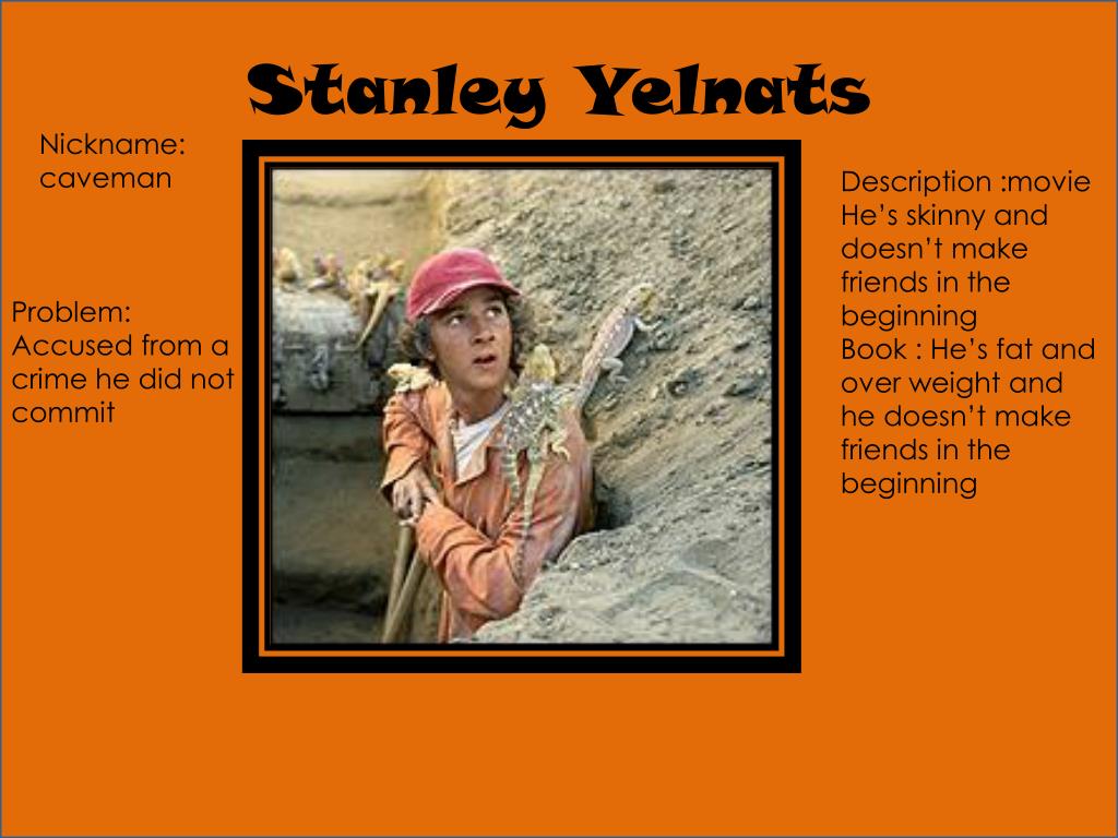 stanley yelnats character
