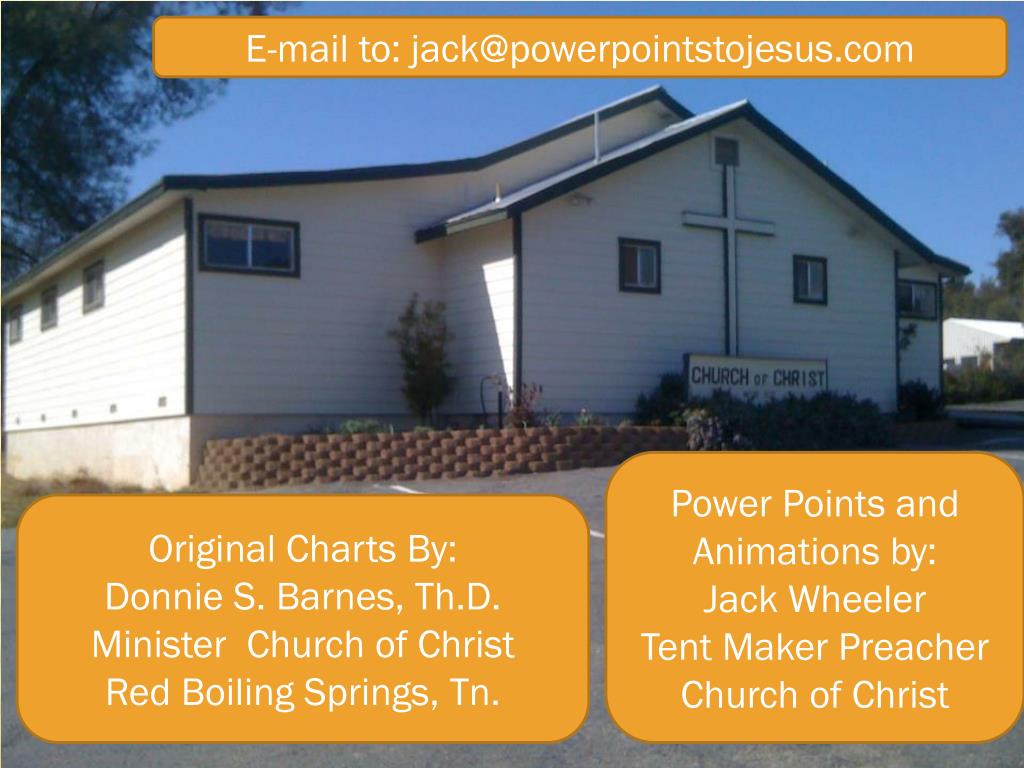 Ppt Original Charts By Donnie S Barnes Th D Minister Church Of Original Charts By Donnie S Barnes Th D Minister Church Of Christ Red Boiling Springs Tn Point Ppt Presentation