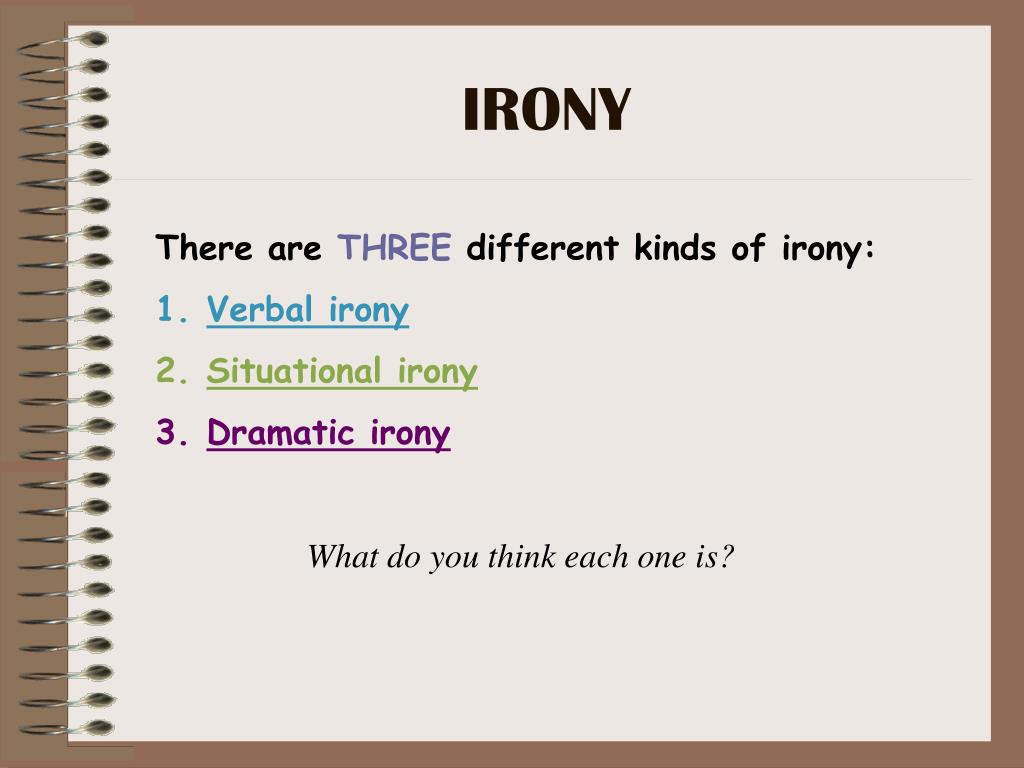 Isn't it Ironic?. - ppt video online download