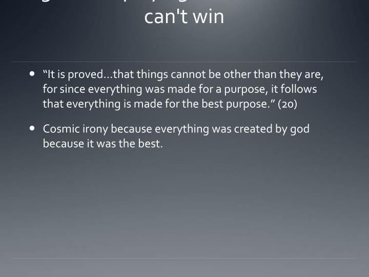 irony satire and symbolism in candide by voltaire This just one example of how voltaire uses horatian satire in candide there are a few satire devices, such as irony, burlesque, and critical analysis of candide these elements include dialogue. irony satire and symbolism in candide by voltaire This just one example of how voltaire uses horatian satire in candide there are a few satire devices, such as irony, burlesque, and critical analysis of candide these elements include dialogue.