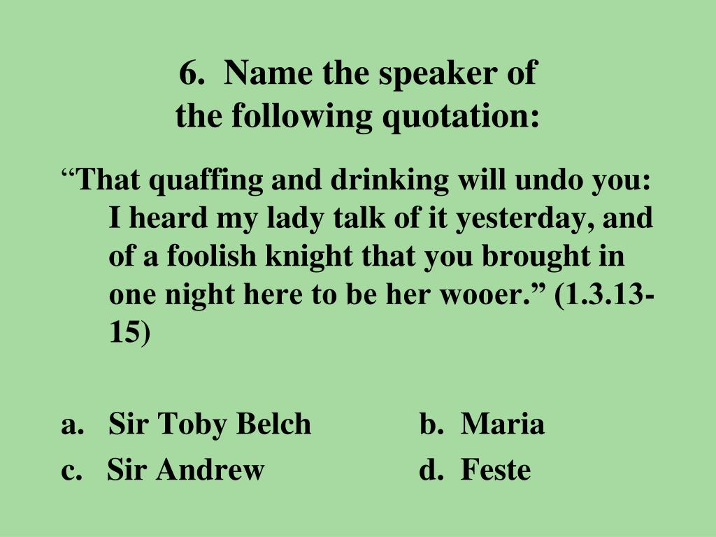 Sir Toby Belch in Twelfth Night: Character Analysis & Quotes