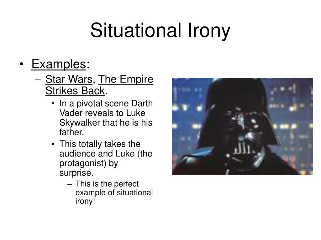 examples of situational irony in movies